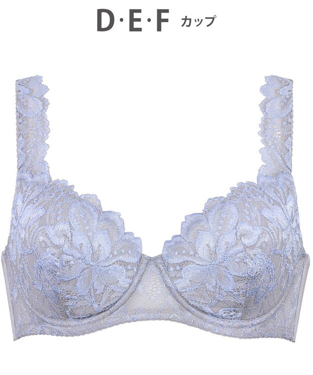 Wing ブラジャー Wing Lesiage 包みこむようなフィット感 安定感のあるつけごこち 肩にくいこみにくい ブラ PB3010 ウイング／ワコール ストロベリー