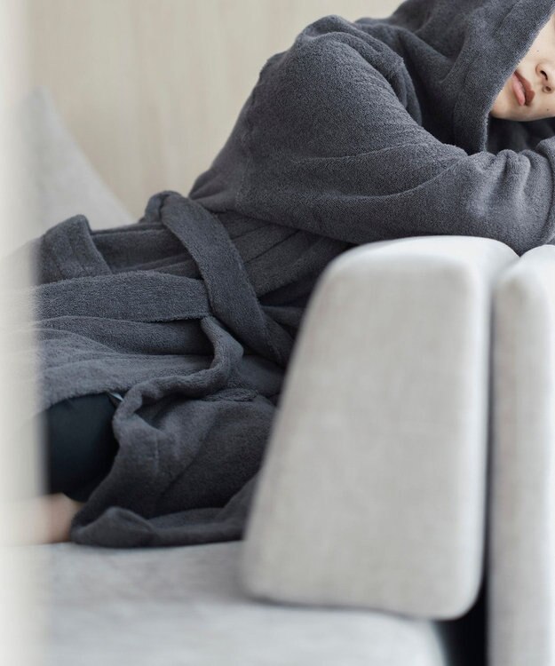 SHINTO TOWEL YUKINE バスローブ Charcoal