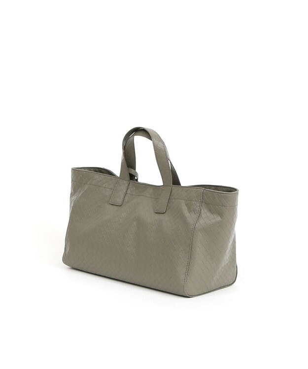 UNBILLION カシュカシュ cachecache / メッシュエンボス横長ショッパートート GY