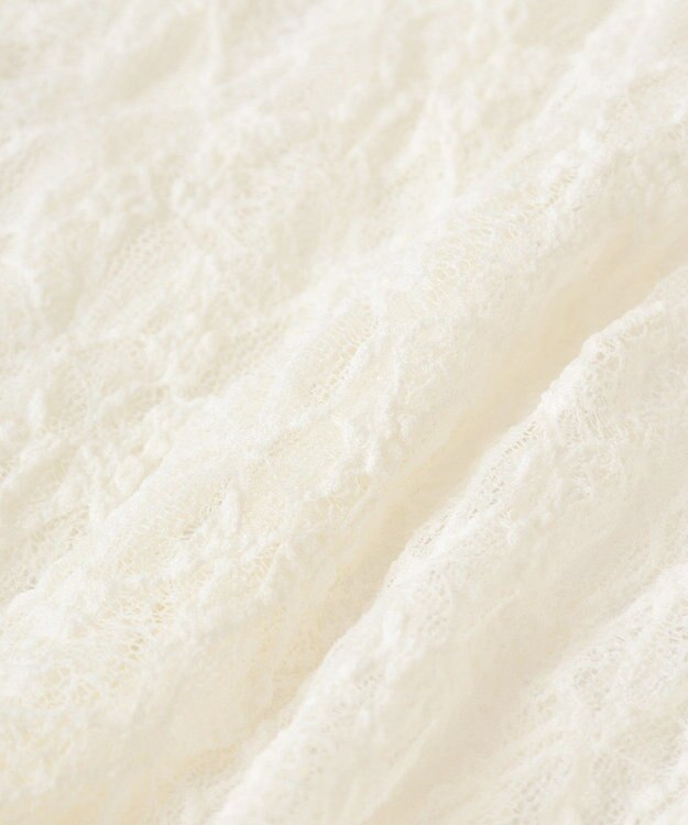 Green Parks ２ＷＡＹパネル切り替えレースフレアスカート Ivory