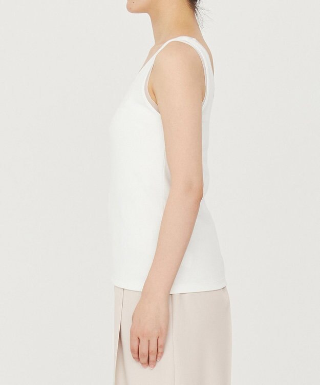 uncrave チュールコンビ タンクトップ（uncrave STANDARD） ホワイト