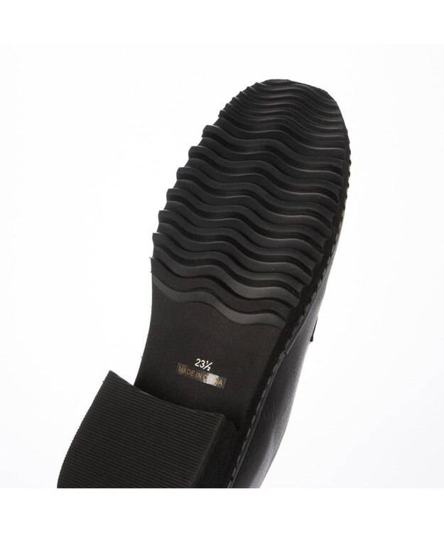 MODE ET JACOMO <D'ICI>ボリュームソールソフトローファー ブラック