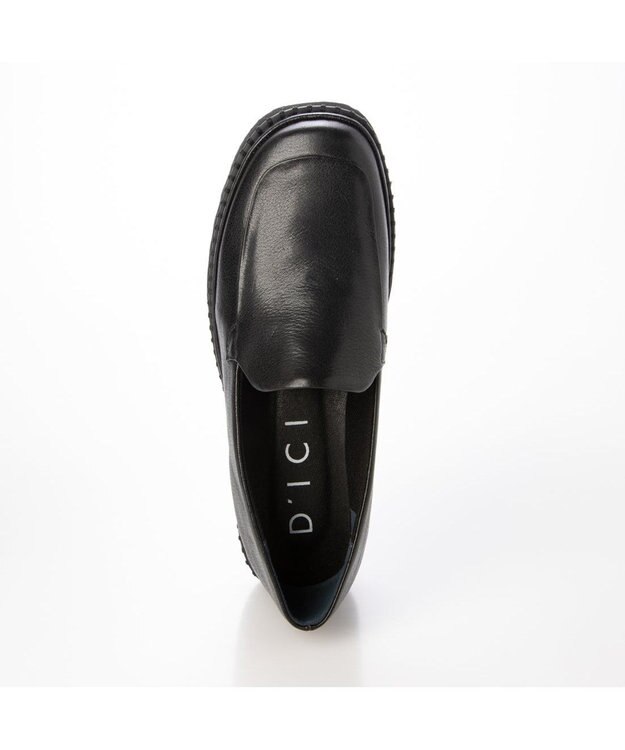 MODE ET JACOMO <D'ICI>ボリュームソールソフトローファー ブラック