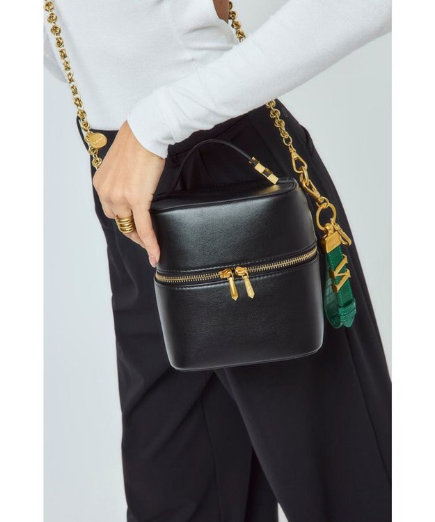 style code 【VerdeVari/ヴェルデヴァリ】バニティバッグ ブラック