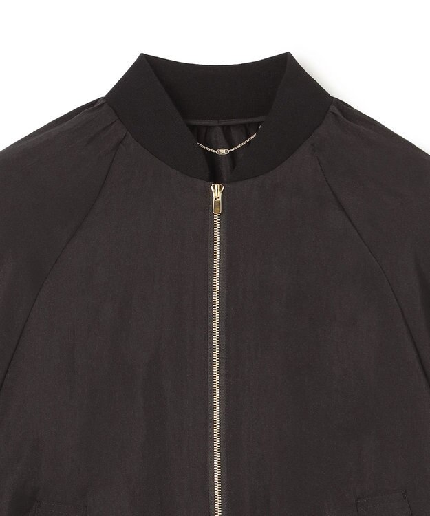 BEIGE， NINA / タフタブルゾン Black