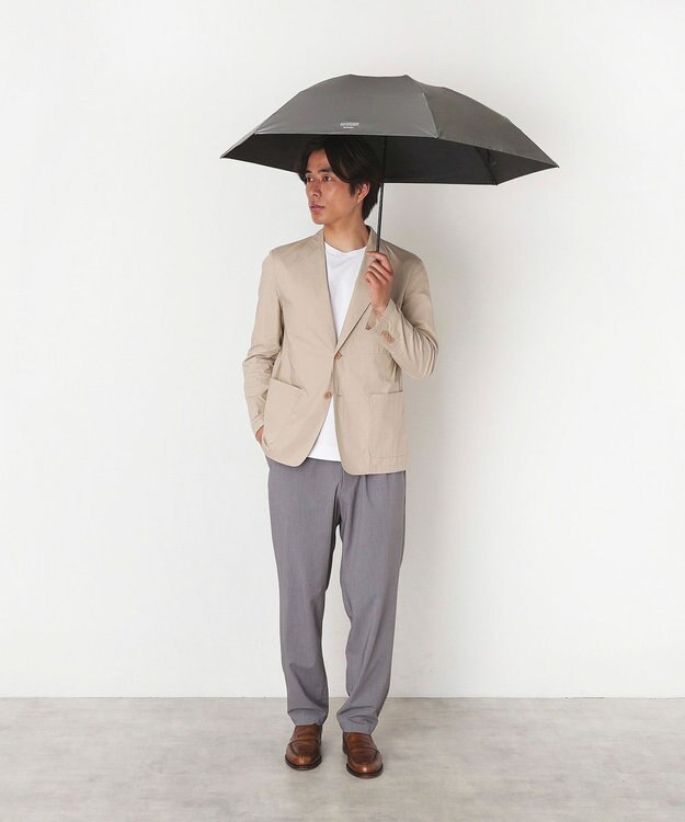 MOONBAT 【晴雨兼用/UVカット率99%】マッキントッシュ フィロソフィー (MACKINTOSH PHILOSOPHY)  折りたたみ日傘 バーブレラ サンプロテクトシリーズ（SUNPROTECT） 55cm ディープシルバー