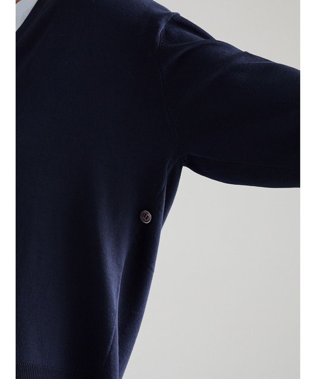 Te chichi 【雑誌掲載アイテム】2WAYカシュクールVネックカーディガン《2026 spring catalog item》 ネイビー