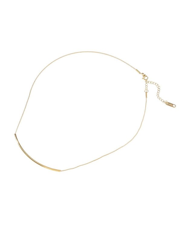 AMERICAN HOLIC 【ステンレス】スマイリートップネックレス Gold