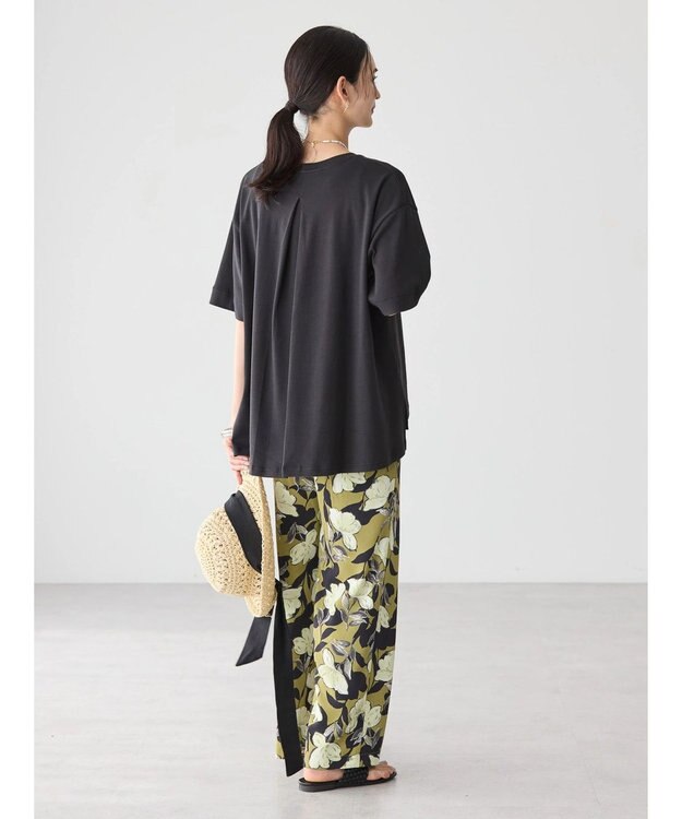 AMERICAN HOLIC イージーケア＋接触冷感プリントリラックスパンツ Light Khaki