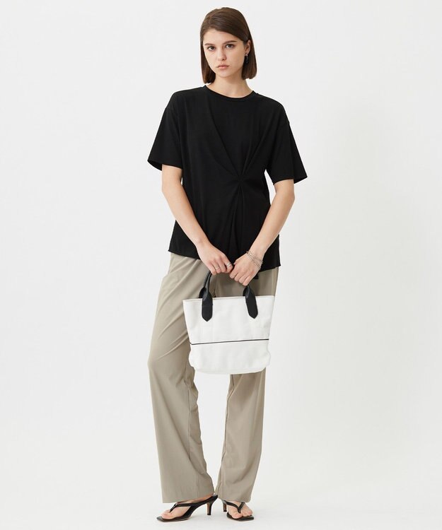 ICB キャンバストートバッグ オフホワイト系