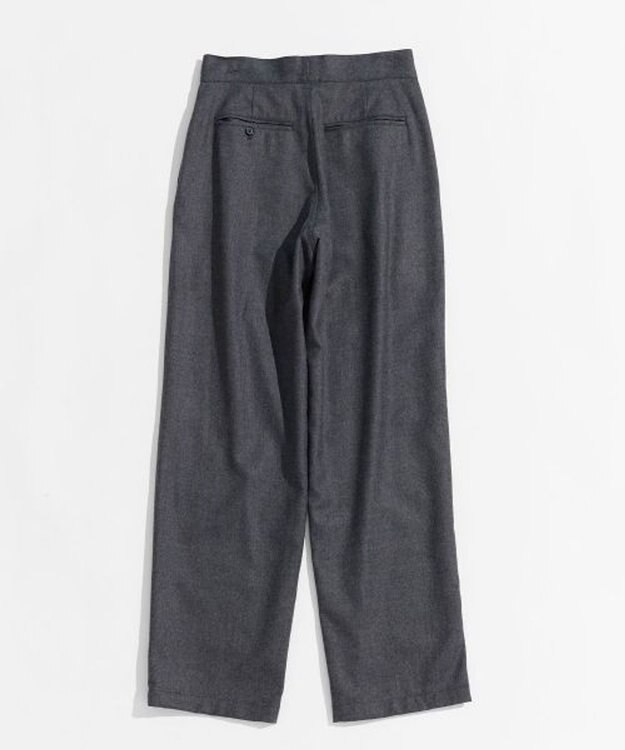 LENO SAXONY GURKHA TROUSERS 《UNISEX》サキソニーグルカパンツ HEATHER GRAY