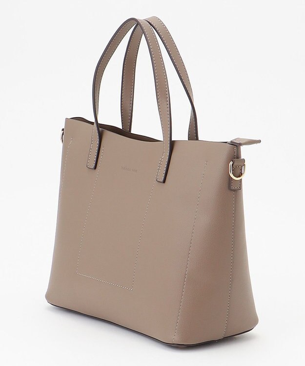 LA BAGAGERIE 【maison vert】【軽量】2WAYミニトート グレージュ