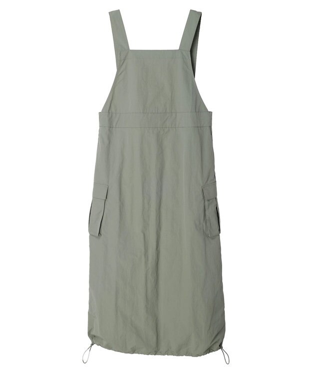 Green Parks ａ．ポケット付きジャンスカ Khaki