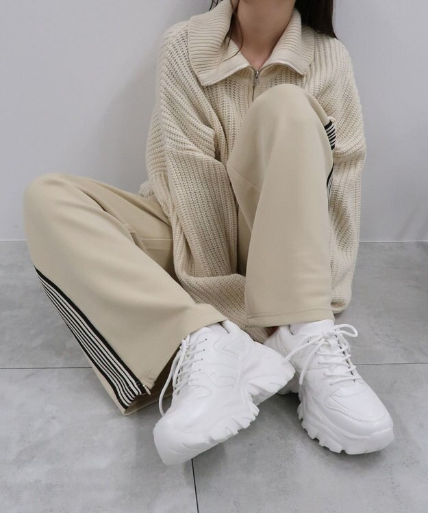 WEGO 厚底ダッドスニーカー ホワイト