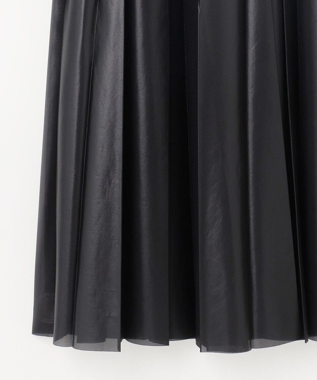 GRACE CONTINENTAL トリコットプリーツスカート ブラック