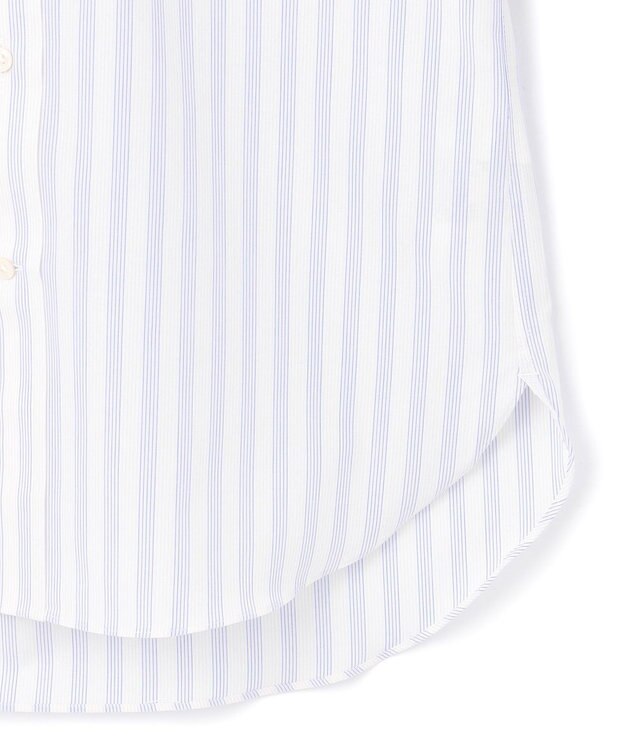 J.PRESS MEN 【PREMIUM PLEATS / 形態安定】ダッパーストライプシャツ / B.D. サックスブルー系1