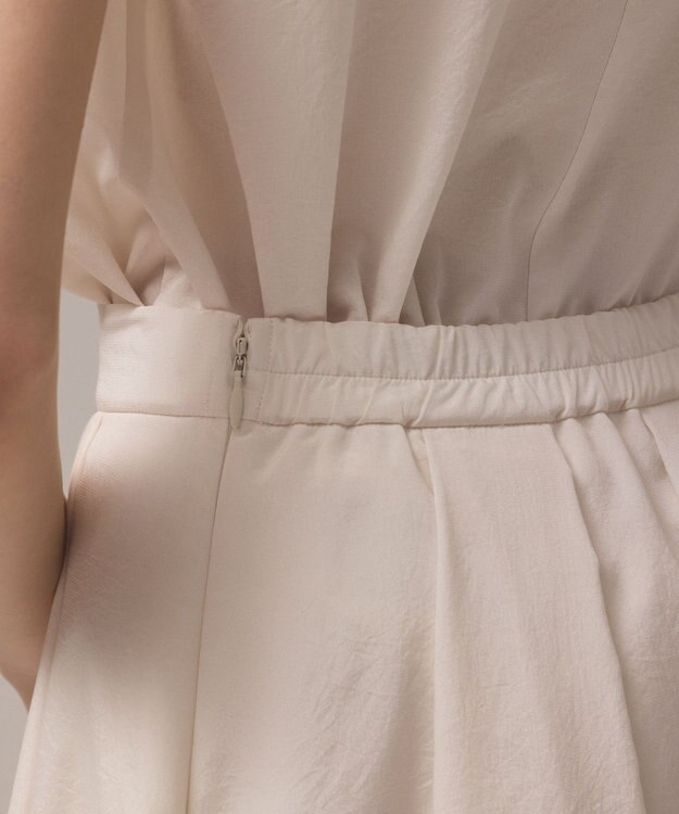 GRACE CONTINENTAL フレアタックスカート キナリ