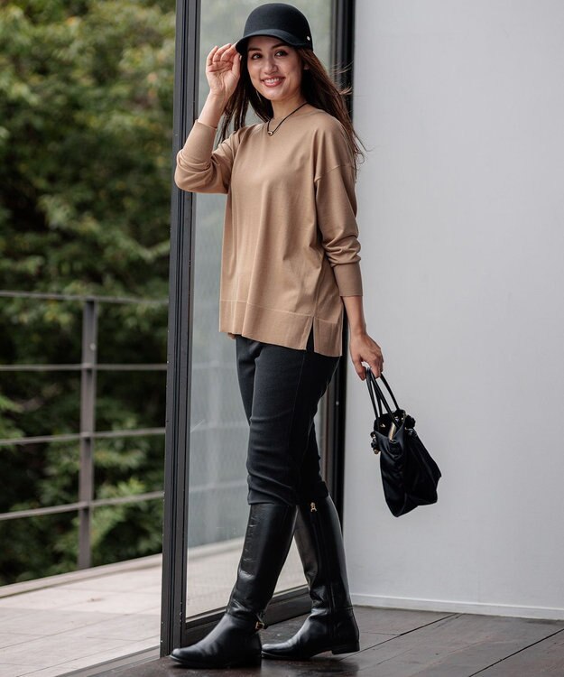 23区 L 【Lサイズ限定】23区DENIM ストレッチフィット スキニーパンツ ブラック系