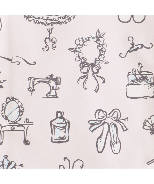 Chacott バレリーナメッシュ巾着S アイリス