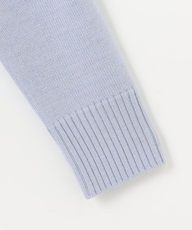 J.PRESS LADIES L 【WEB限定カラーあり・洗える】CLEAR WOOL BLEND ニット 【WEB限定】ライラックブルー系