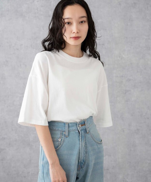 WEGO 【ユニセックス着用ITEM/綿100％/SMLXLサイズ】ビックコットンT ホワイト