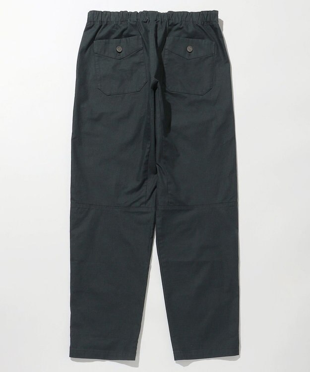 JOSEPH ABBOUD MOUNTAIN 【JAPANファブリック/ストレッチ】ビックライズストレッチ ベイカー パンツ ネイビー系