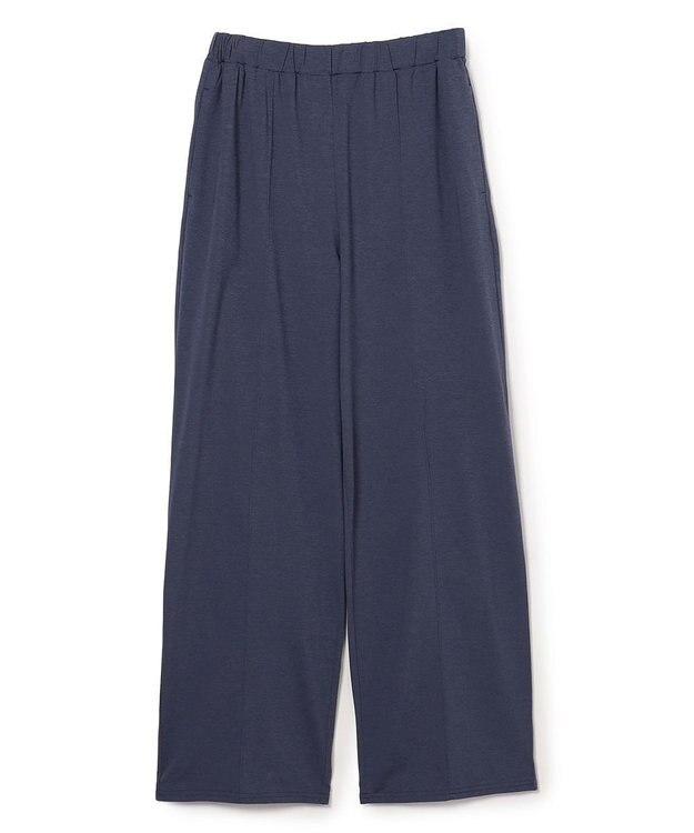 Chacott Chacott BALANCE EasyCare+ストレートパンツ ネイビー