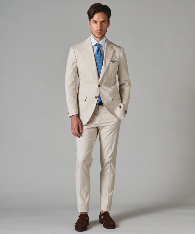 GOTAIRIKU 【セットアップ対応】OLYMPIAS コットンパンツ ベージュ系