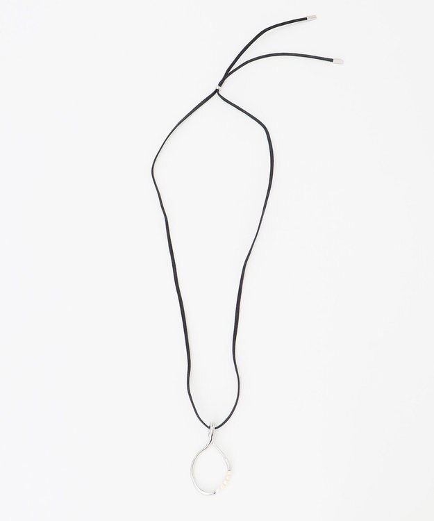 23区 パールリング ネックレス シルバー系