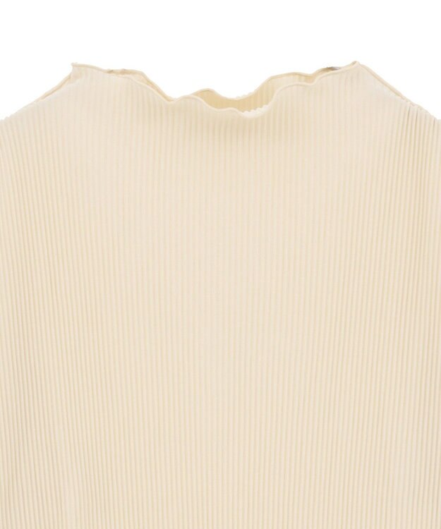 Green Parks プリーツ袖配色プルオーバー Terracotta