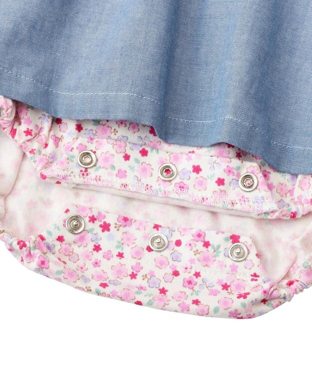 MIKI HOUSE HOT BISCUITS ショートオール＆ソックスギフトセット【BOX付き】 ブルー