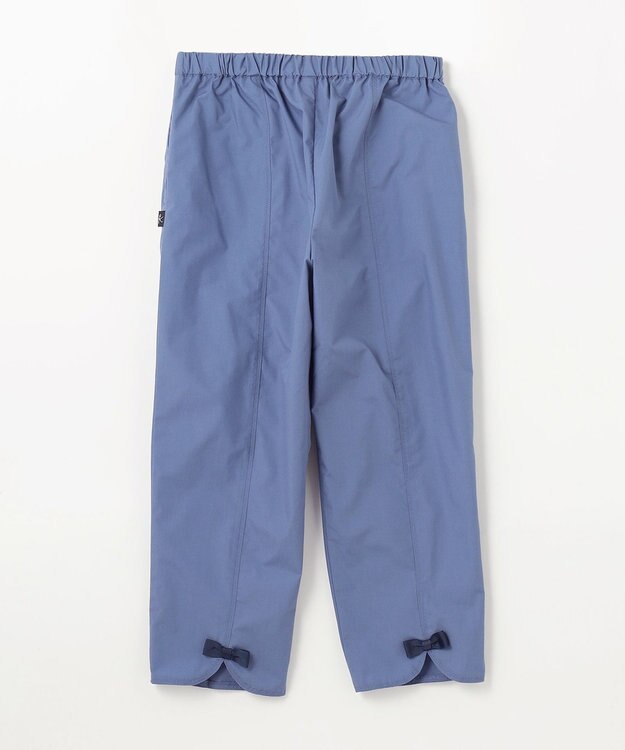 組曲 KIDS 【150-160㎝】バックリボンクロップド パンツ ダスティブルー系
