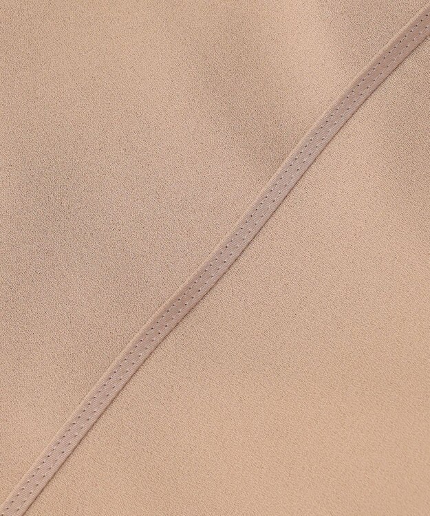 BEIGE， 【洗える】STOW / フロントタックブラウス Milk tea