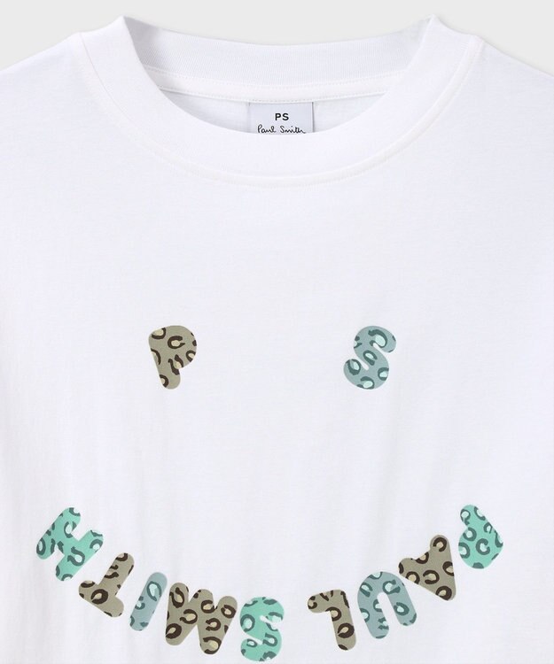 Paul Smith PS Happy アニマルロゴ 半袖Tシャツ オフホワイト
