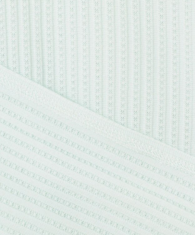 自由区 【アンサンブル対応・洗える】ハンディ カーディガン ロング丈 サックス