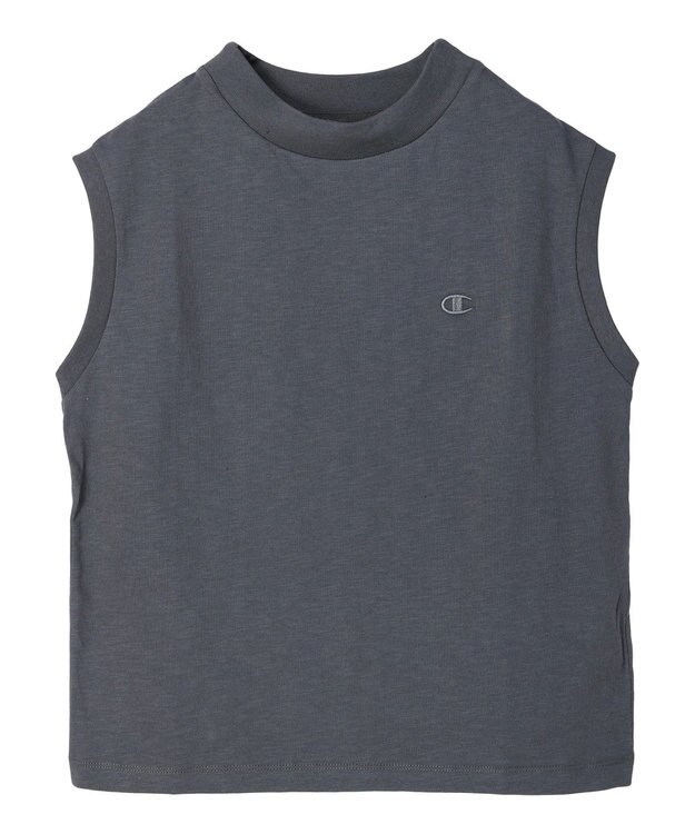 Green Parks ■Ｃｈａｍｐｉｏｎ　ＳＬＥＥＶＥＬＥＳＳ　ＳＨＩＲＴ Charcoal Gray