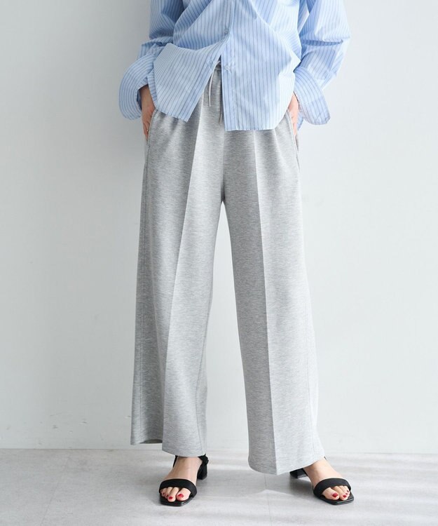 YECCA VECCA スウェットライクイージーパンツ Gray