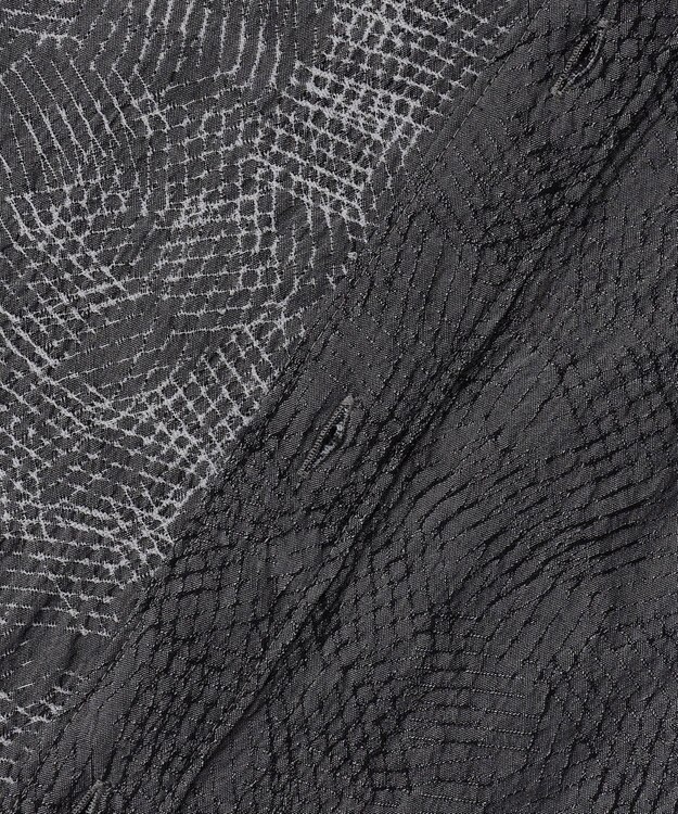 JOSEPH HOMME アブストラクトジャガードストレッチ　レギュラーカラーシャツ グレー系