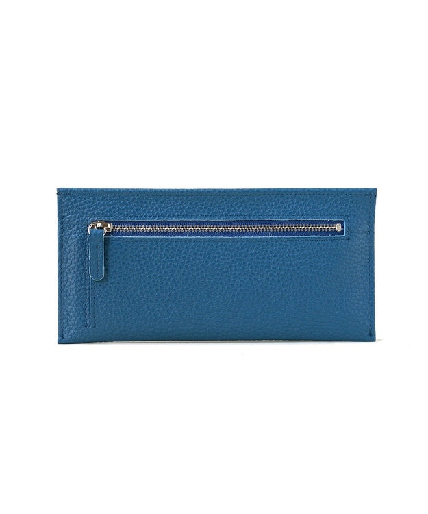 FOLNA RD アドリアレザー フラット長財布 ブルー