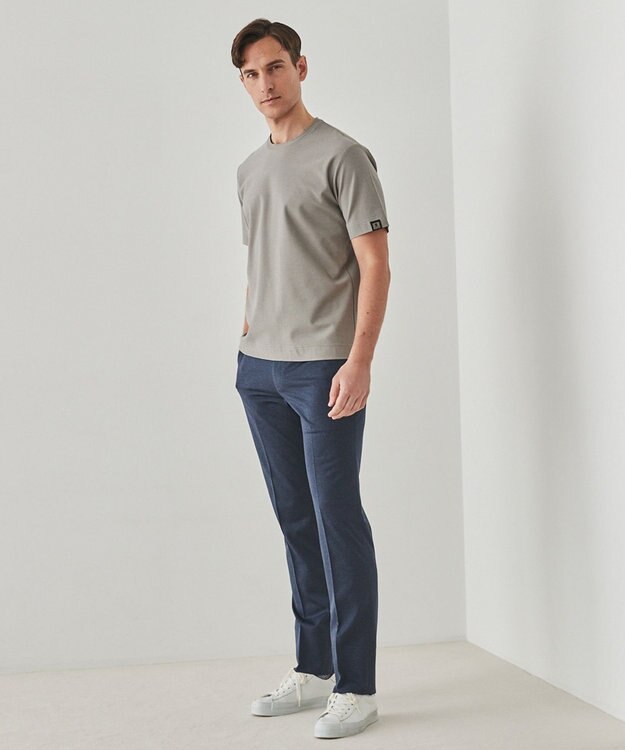 GOTAIRIKU セットアップ対応【洗える/ストレッチ/シワになりにくい】ドライジャージー セットアップパンツ ネイビー系8