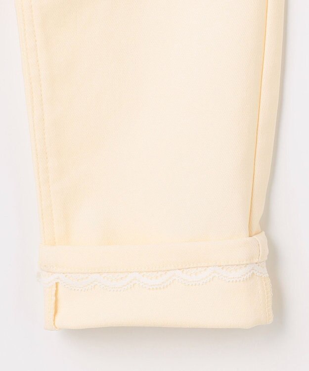 ANY KIDS 【洗濯機可能】ときめきストレッチ ネコパンツ エクリュ