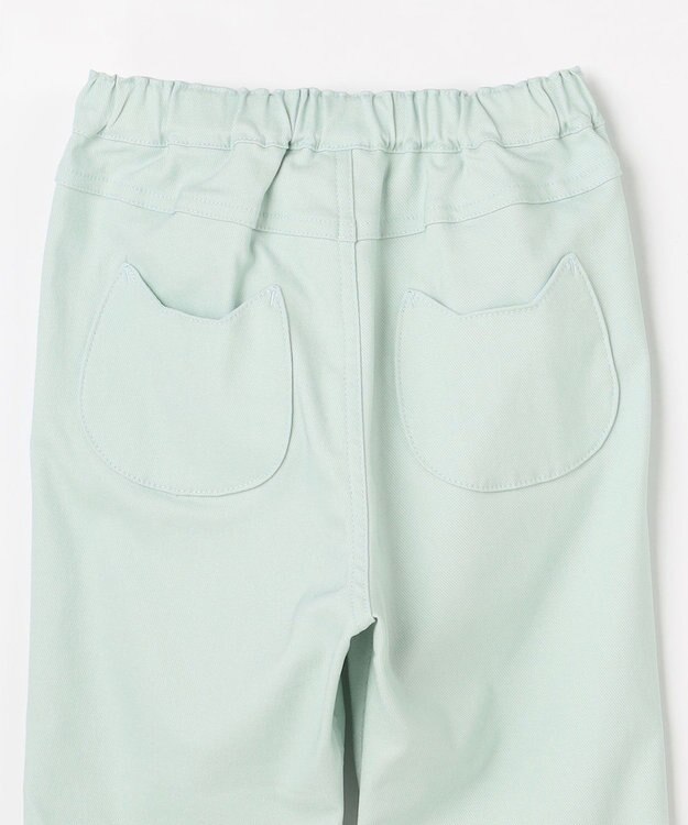 ANY KIDS 【洗濯機可能】ときめきストレッチ ネコパンツ ミント