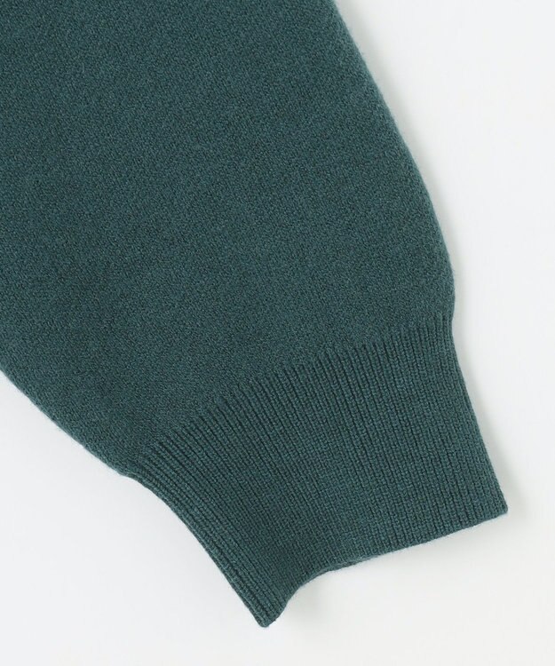 ANY L しあわせタッチメッセージニット グリーン