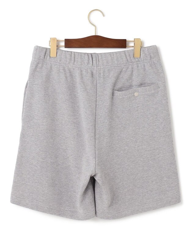 J.PRESS MEN 【WEB限定】バックブル スウェットハーフパンツ ライトグレー系