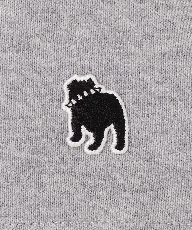 J.PRESS MEN 【WEB限定】バックブル スウェットハーフパンツ ライトグレー系