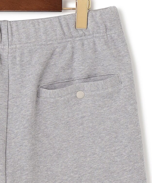 J.PRESS MEN 【WEB限定】バックブル スウェットハーフパンツ ライトグレー系