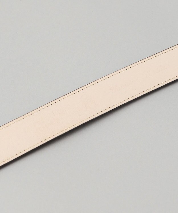 GOTAIRIKU 定番【アノネイ社】日本製 ボックスカーフ ドレスベルト（24年モデル） ダークブラウン系