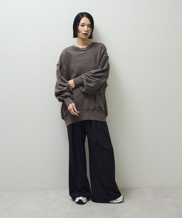 Green Parks ・SUGAR SPOON カラーstスウェット Charcoal Gray