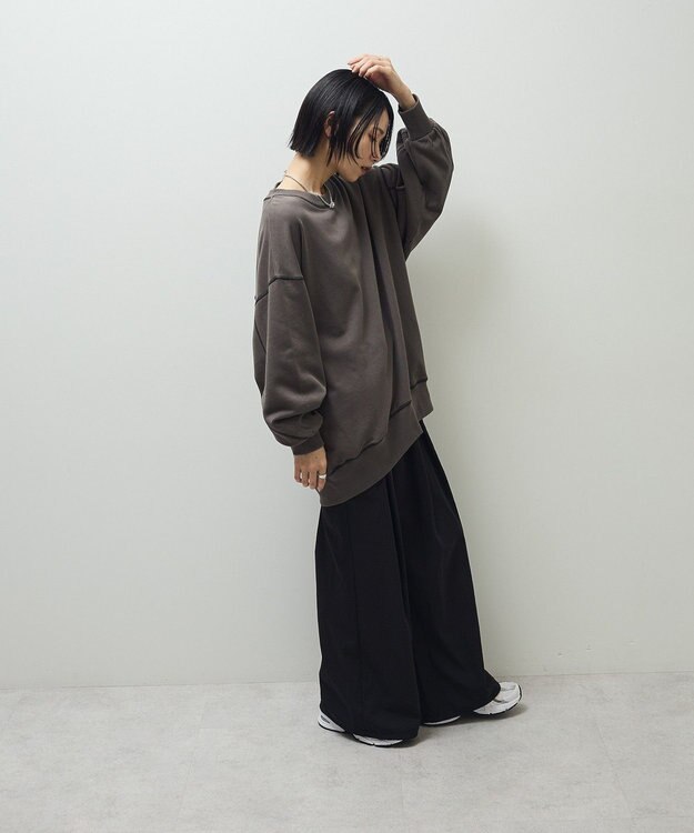 Green Parks ・SUGAR SPOON カラーstスウェット Charcoal Gray