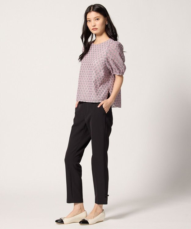 TOCCA 【消臭】CODE MESSAGE ブラウス グレー系7